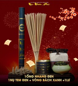 COMBO ƯU ĐÃI 4 MÓN NHANG NỤ TRẦM HƯƠNG CAO CẤP